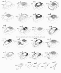 Blower HousingShrouds Diagram and Parts List for 126T02-0289-B1  Briggs and Stratton Engine